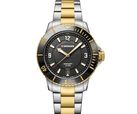 Wenger 01.0621.113 Seaforce Montre De Plongée Montre Femme 36mm 20 ATM