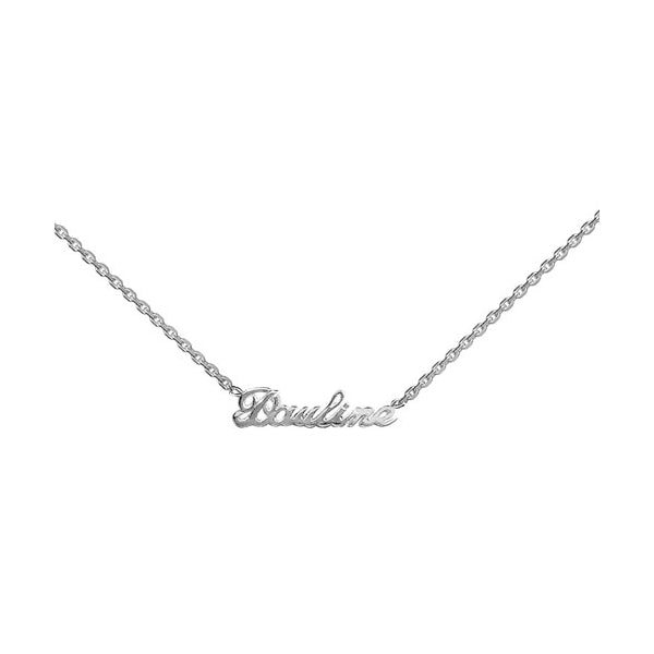 Prénom - Argent - Collier