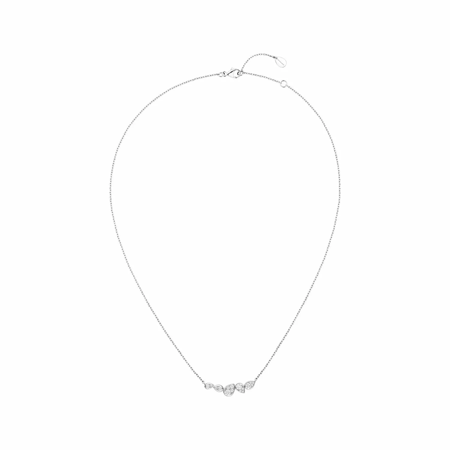 Achat Collier Chaumet Josephine Ronde d'Aigrettes en or blanc et diamant