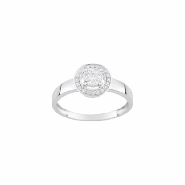 Achat Bague en or blanc et diamants de 0.046ct