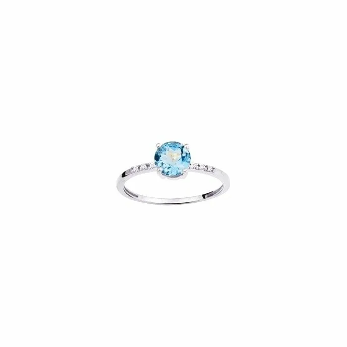 Achat Bague en or blanc et diamant de 0.02ct