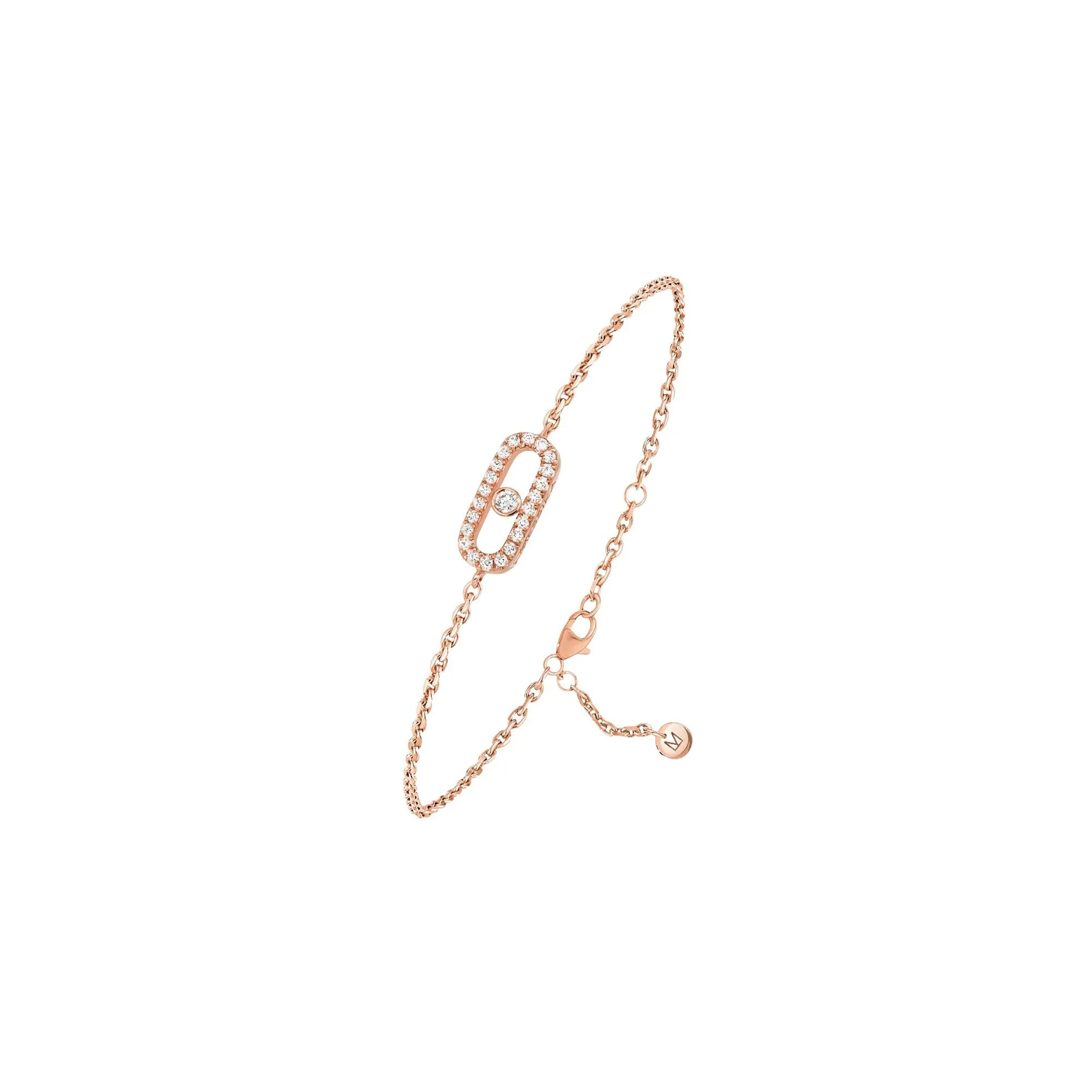 Achat Bracelet Messika Care(s) pavé en or rose et diamants