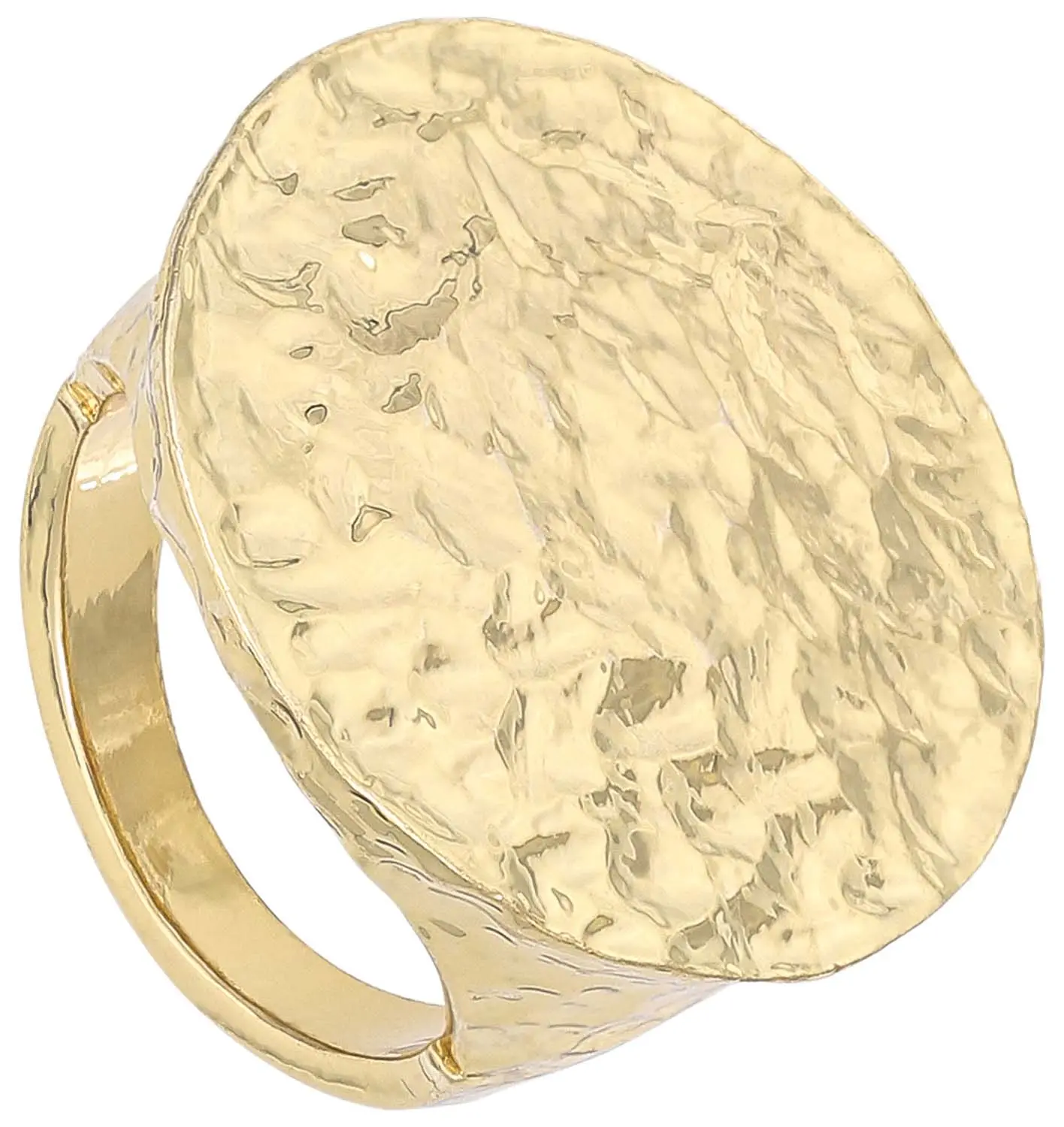Bague - Hammered Circle