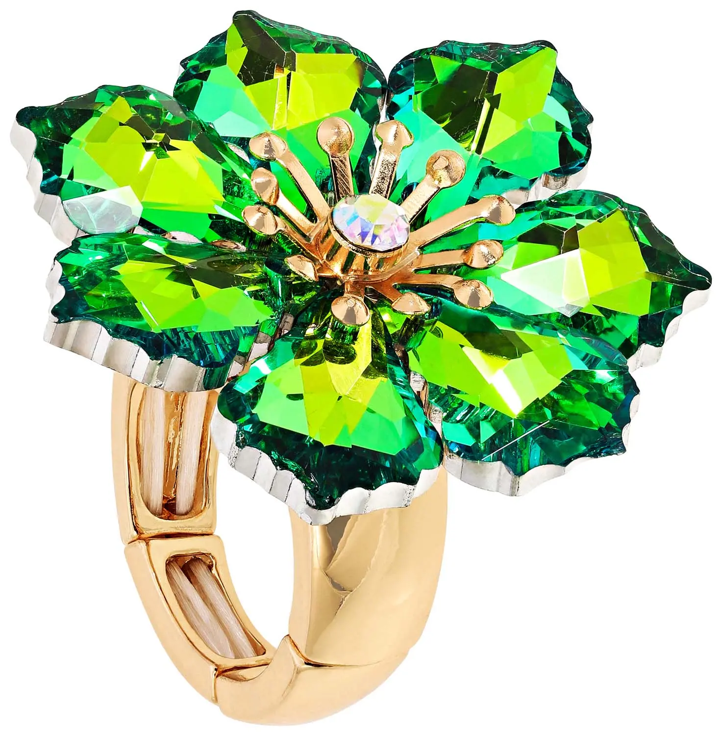 Bague - Green Blossom