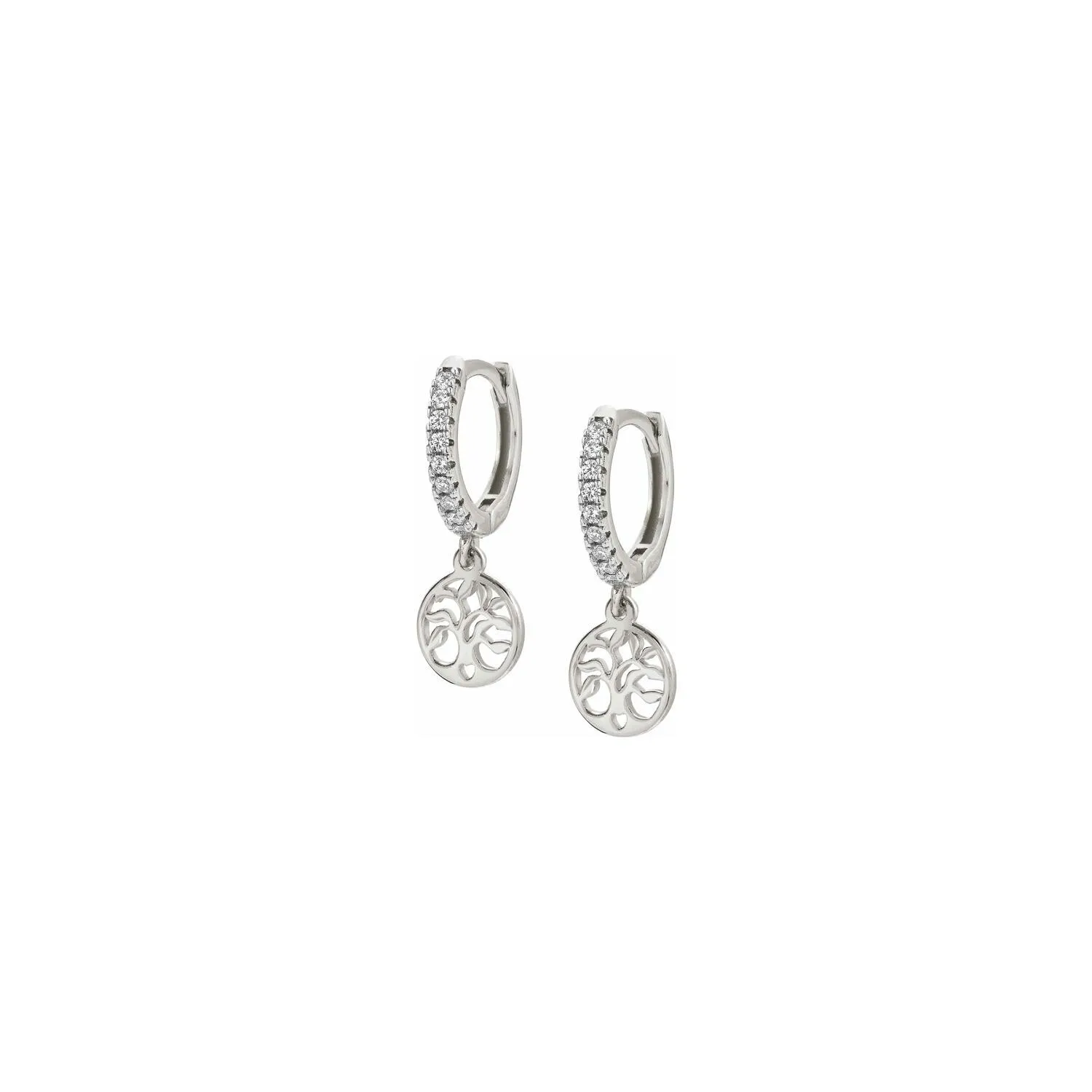 Achat Boucles d'oreilles Nomination Italy Chic & Charm en argent et oxydes de zirconium