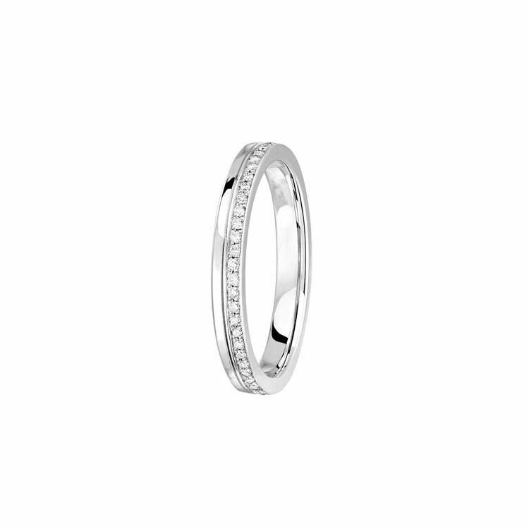 Achat Alliance en or blanc et diamants de 0.28ct