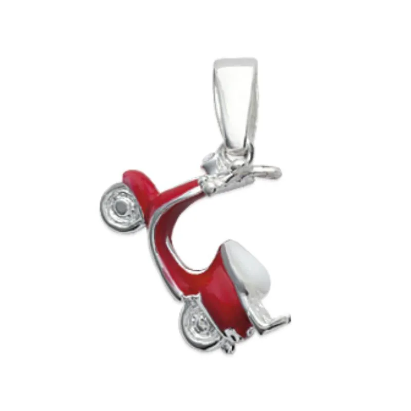Vespa - Argent - Pendentif