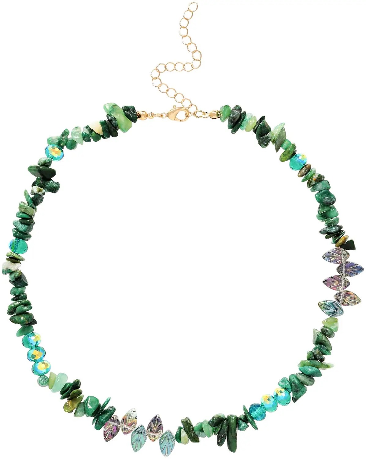 Collier - Green  Aventurine