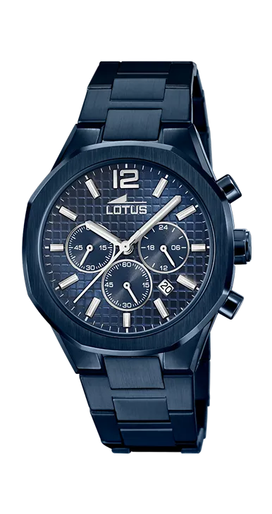 Chrono - Modèle 18848/1 - Bleu - Montre Lotus