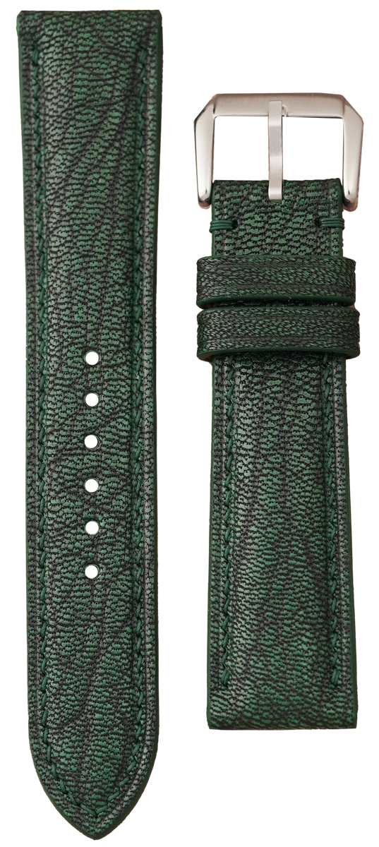 Alran Patnat Goat Leather Watch Strap - Basil
