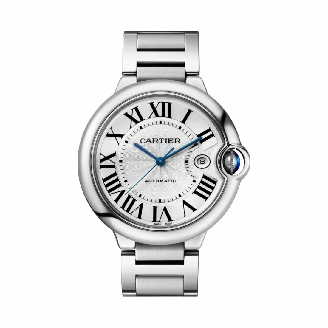 Achat Montre Ballon Bleu de Cartier 42 mm, mouvement mécanique automatique, acier