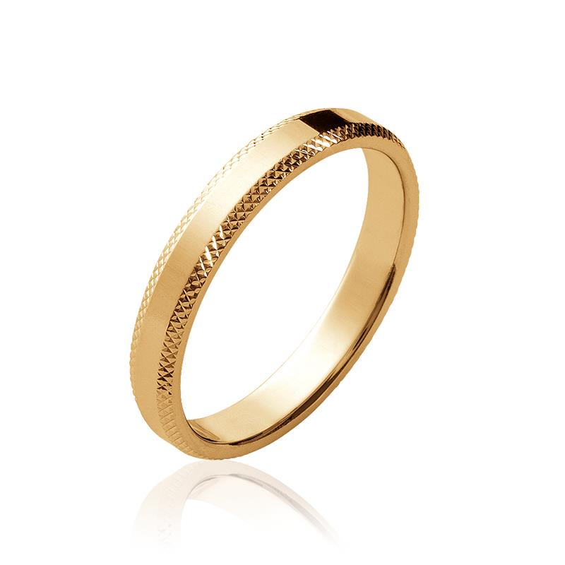 Alliance - Odda - Bague en Plaqué Or - Azuline