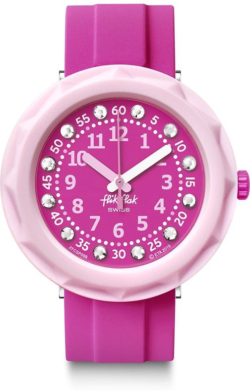Flik Flak PINK MY MIND FCSP098 Montre élégante pour enfants