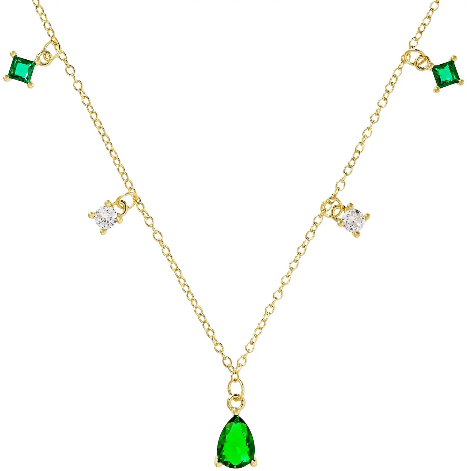 Collier - Zirconia Pendants