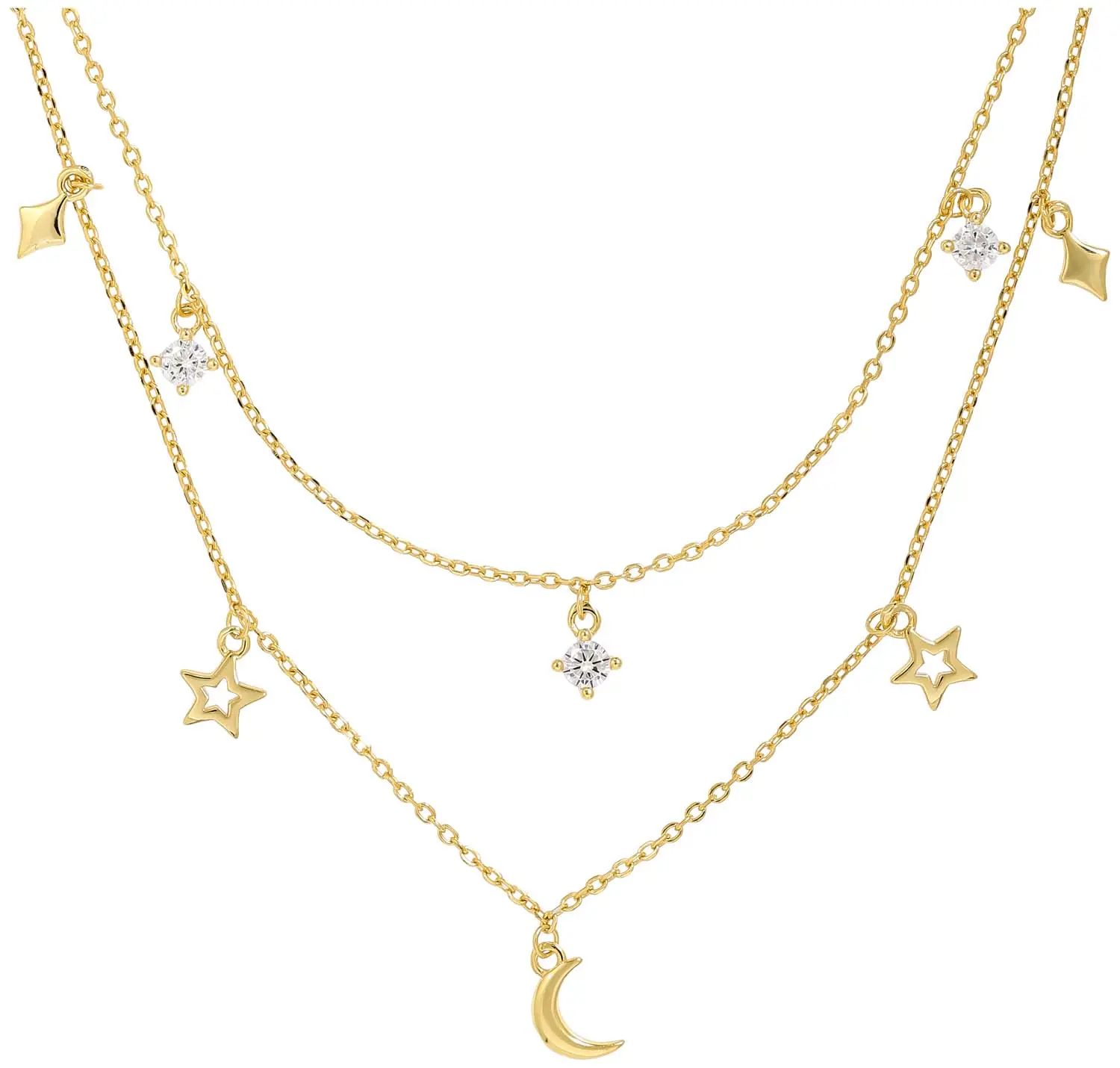 Collier multirangs - Night Lights