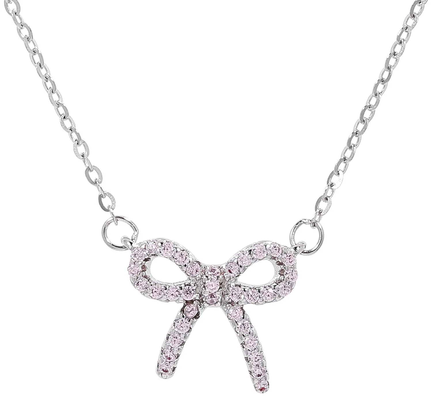 Collier - Pink Bow