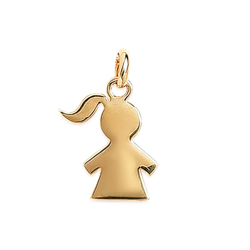 Femme - Plaqué Or - Pendentif