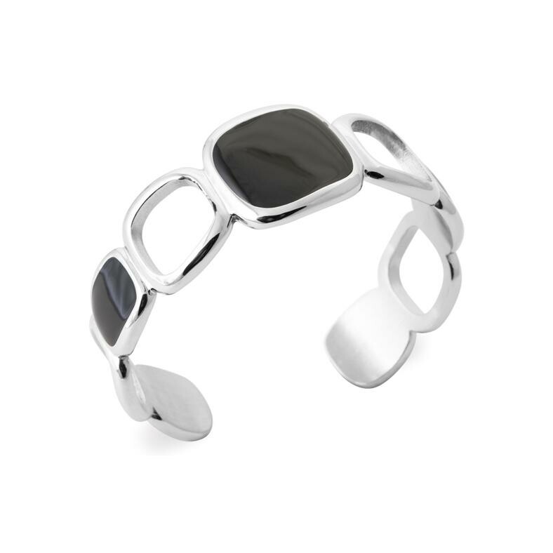 Bracelet-jonc en acier