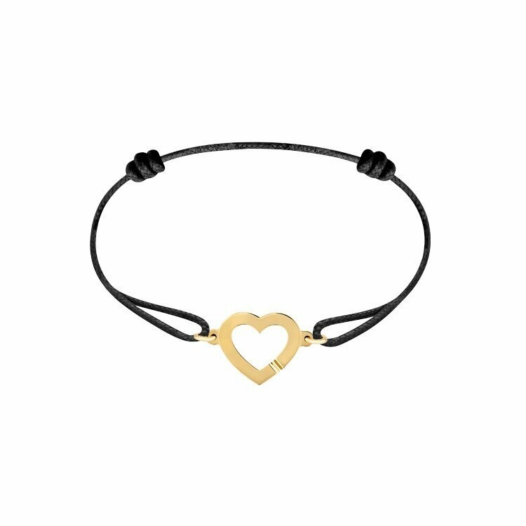 Achat Bracelet sur cordon dinh van Coeur R12 en or jaune