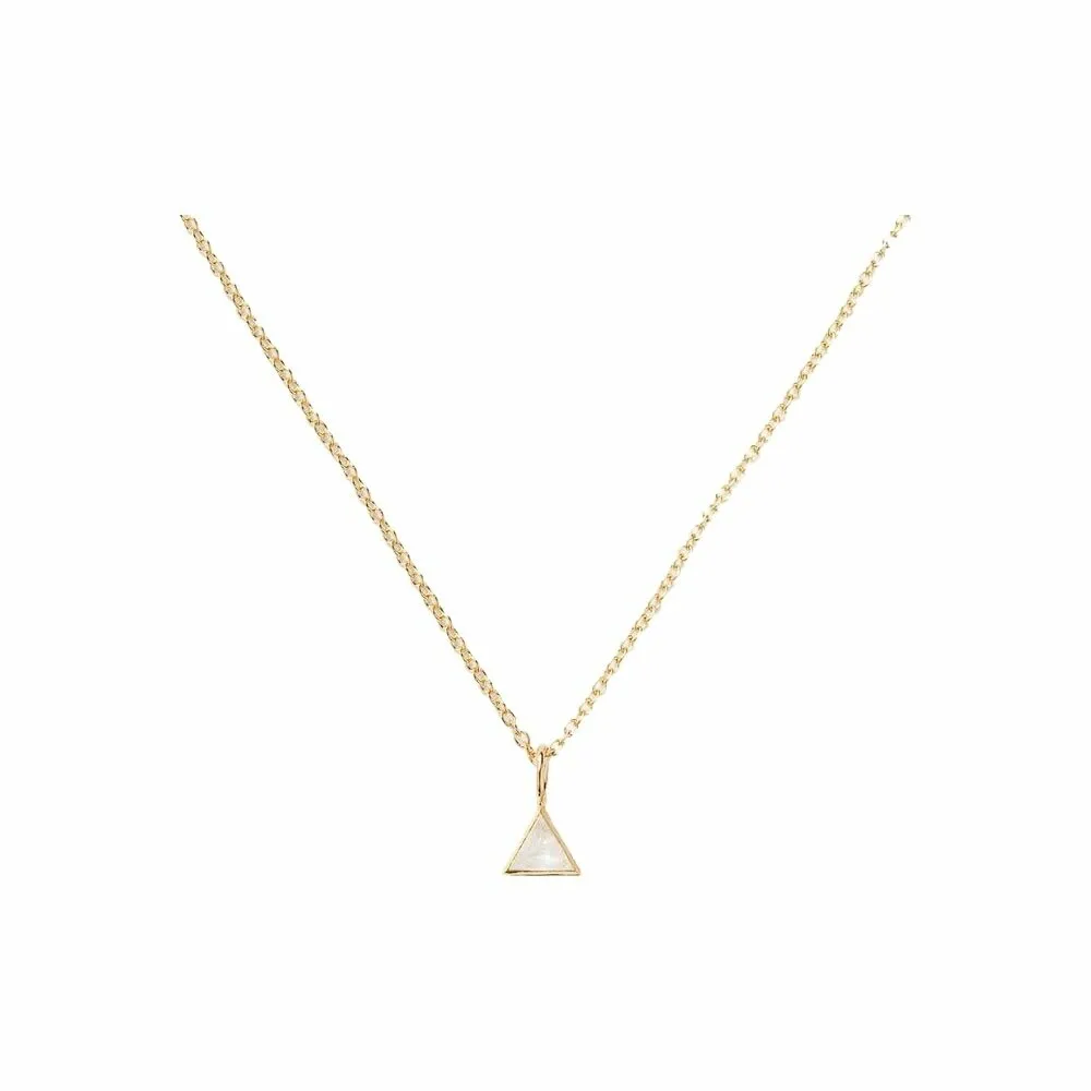 Pendentif Poiray Lolita en or jaune et pierre de lune