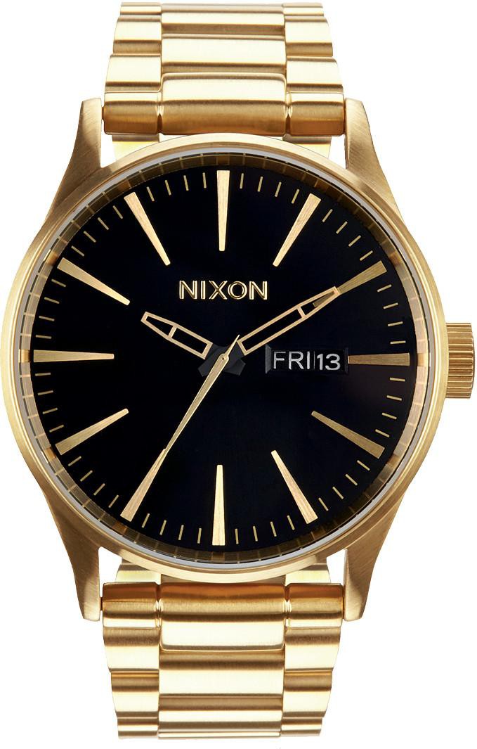 Nixon Sentry SS A356-510 Montre-Bracelet pour hommes Point Culminant de Design