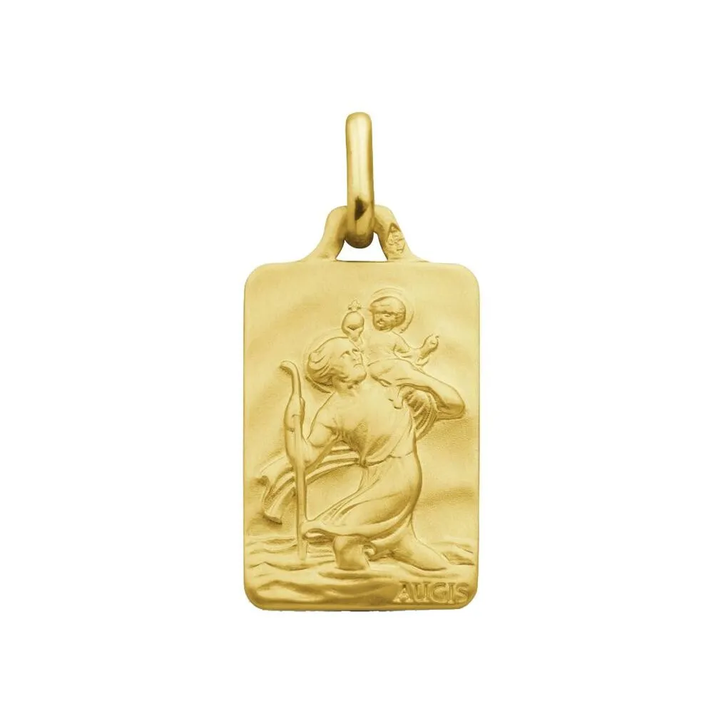Achat Médaille Augis Saint Christophe en or jaune