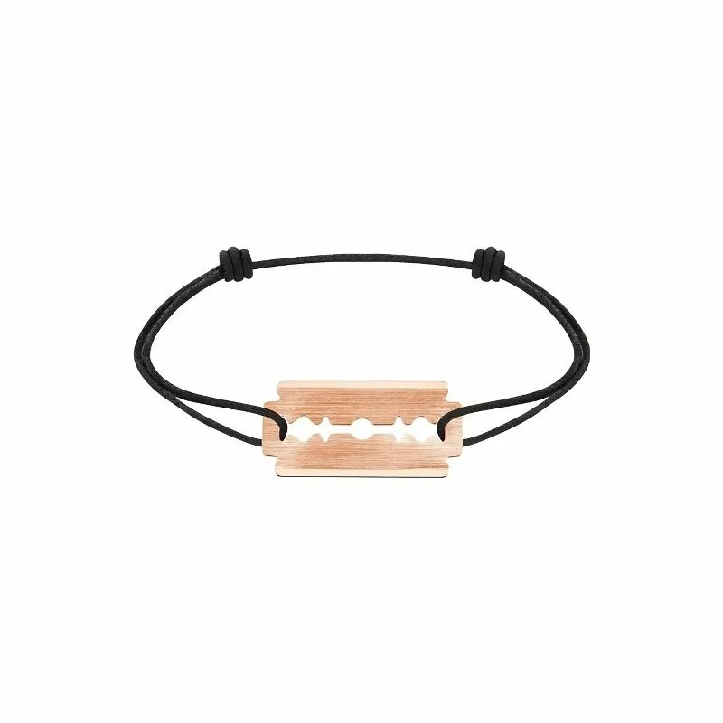 Achat Bracelet sur cordon dinh van Lame de Rasoir petit modèle  en or rose