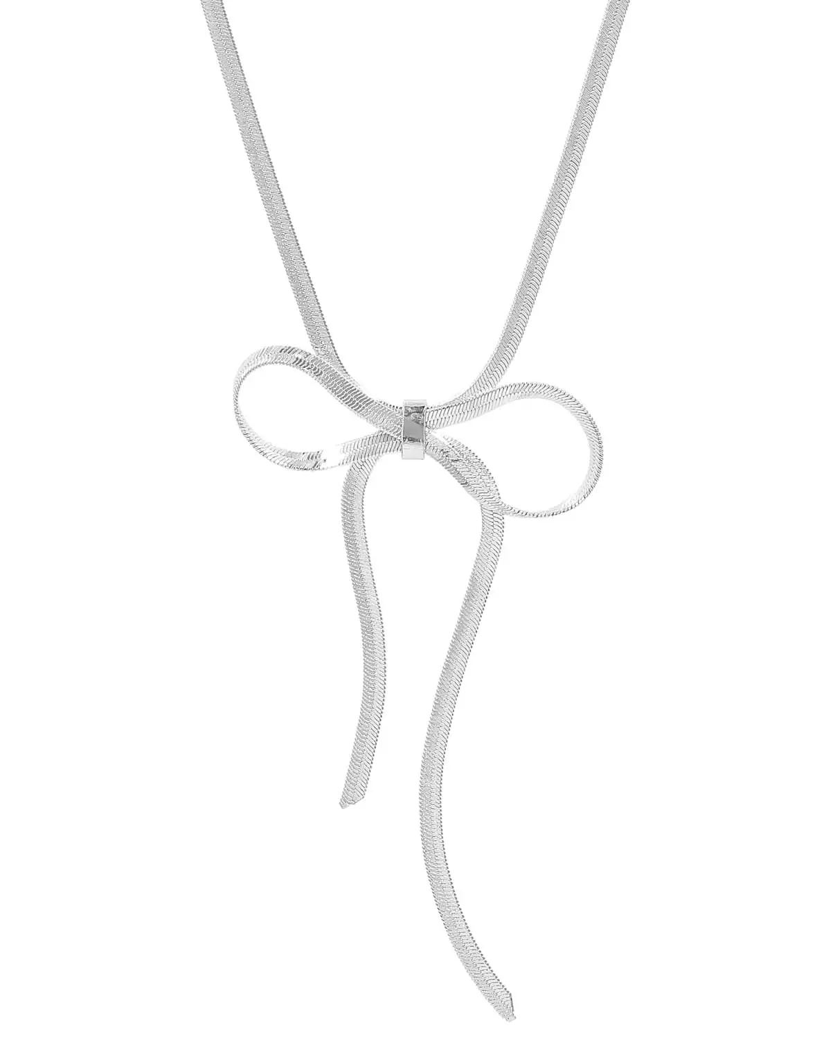 Collier - Silver Ribbon