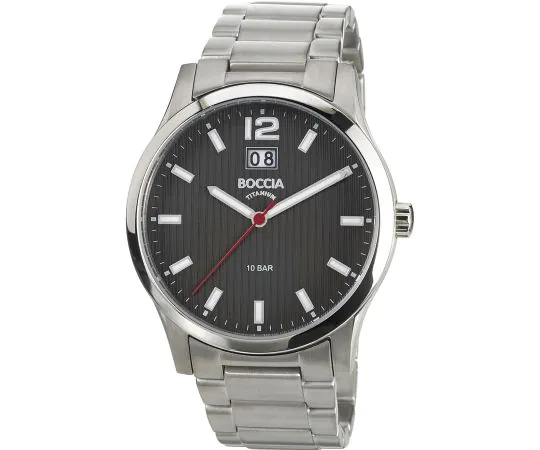 Boccia 3580-02 Montre Homme Titane Montre Homme 42mm 10ATM