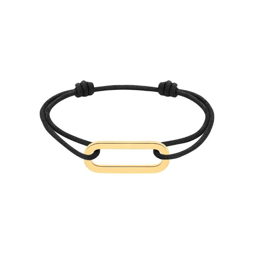 Achat Bracelet sur cordon dinh van Maillon L en or jaune