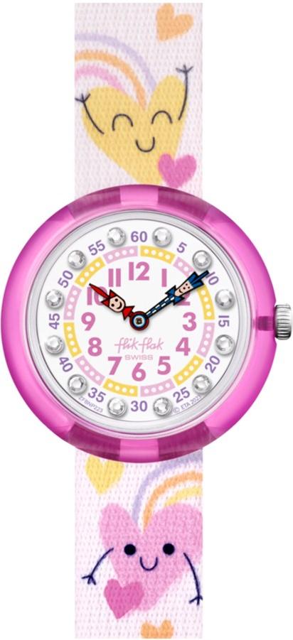 Flik Flak BOUNCING HEARTS FBNP223 montre pour enfants
