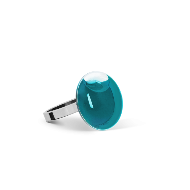 Galet Milk Nano - Turquoise - Bague - Pylones