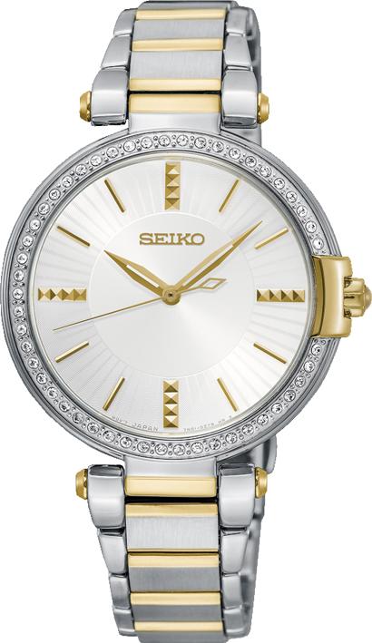 Seiko Quarz SRZ516P1 Montre Bracelet pour femmes