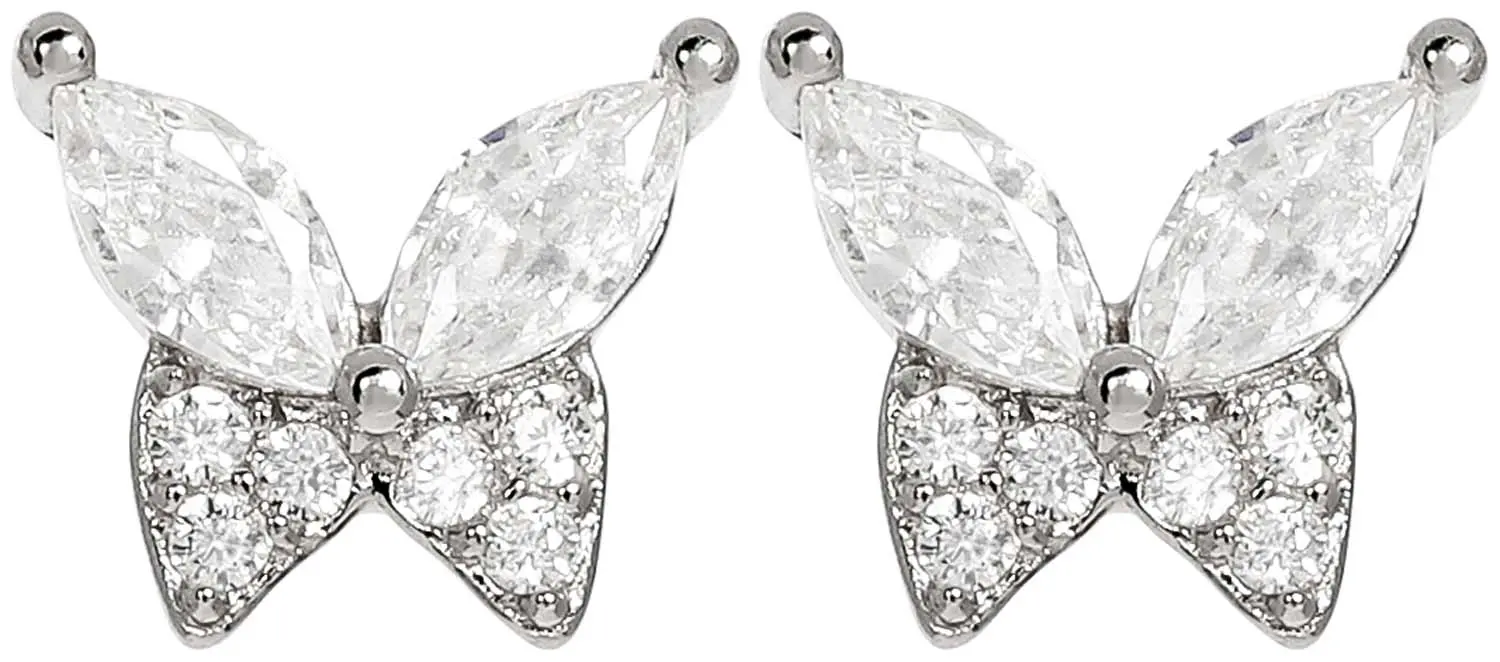 Clous d'oreilles - Flattering Silver