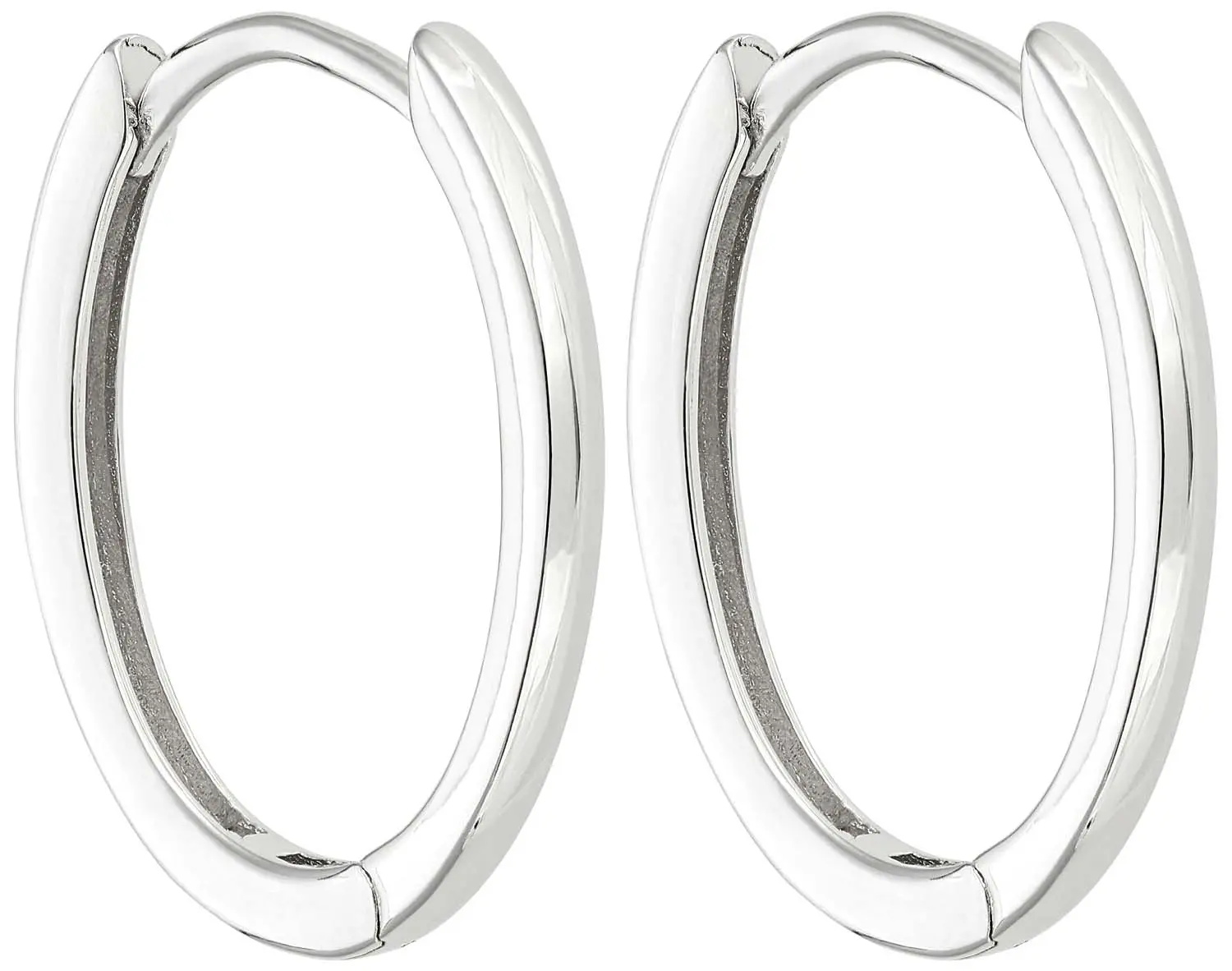 Créoles - Oval Silver