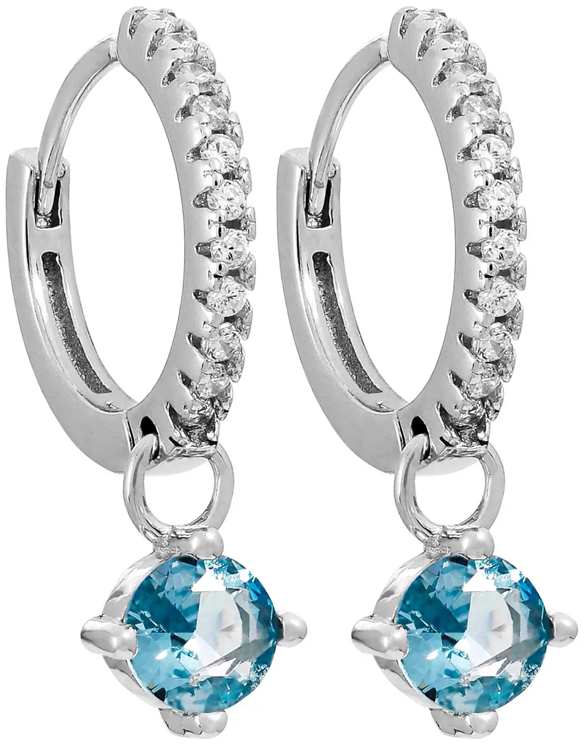 Créoles - Blue Pendant