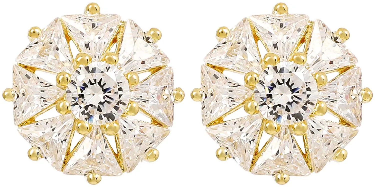 Clous d'oreilles - Round Elegance