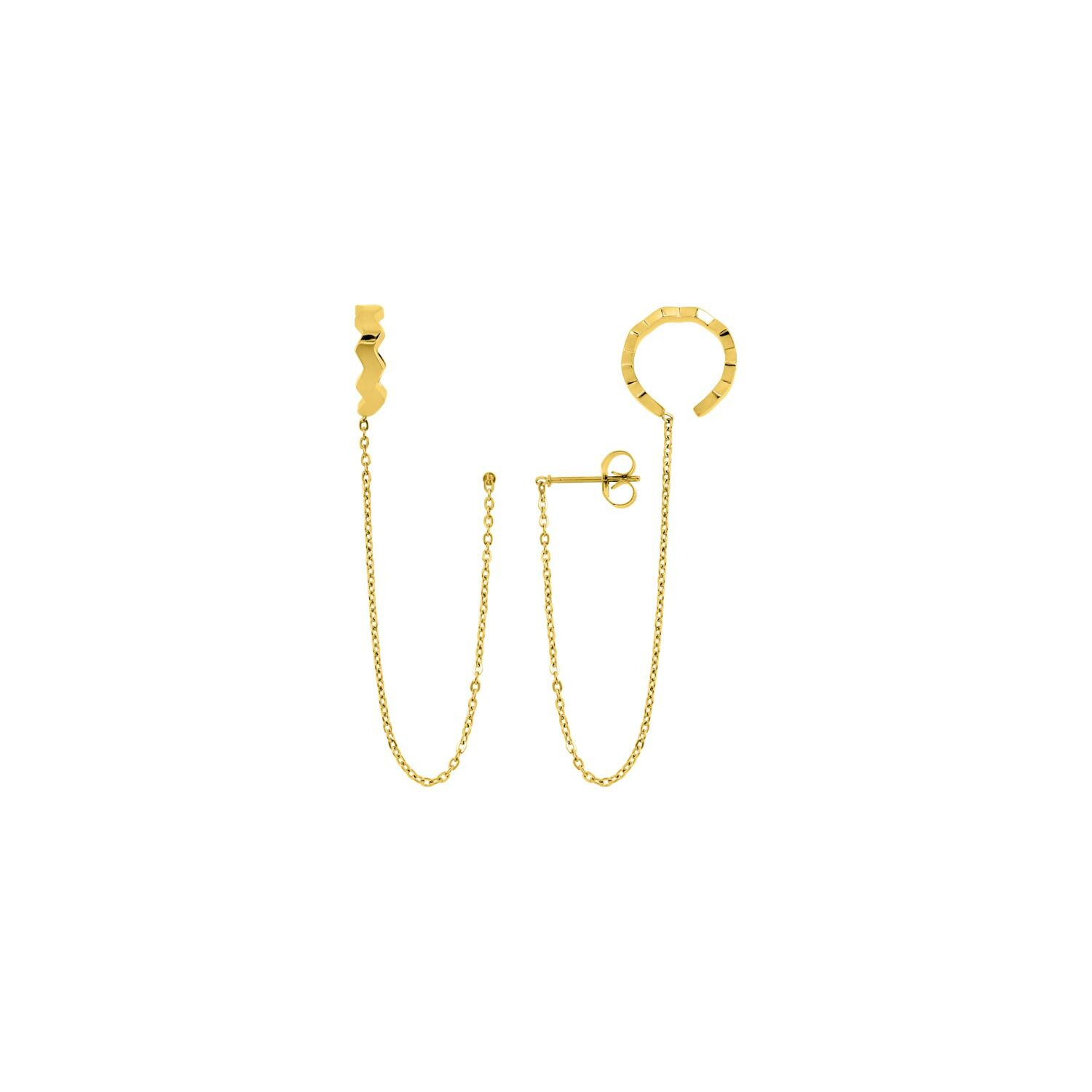 Achat Boucles d'oreilles en métal doré