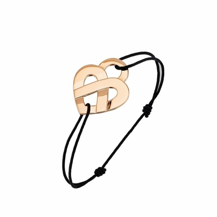 Coeur Entrelacé Bracelet Poiray Coeur Entrelacé  en or rose