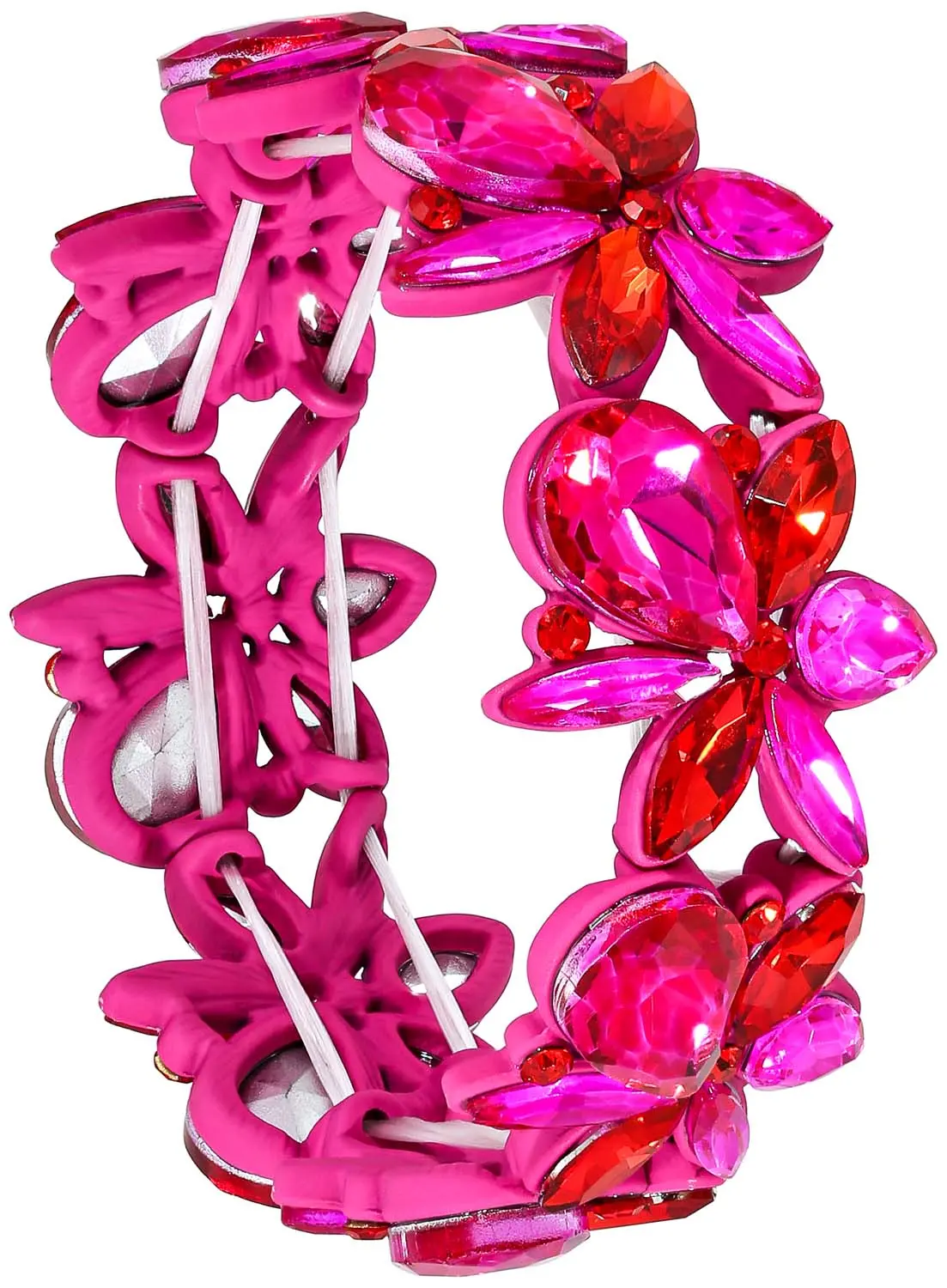 Bracelet - Floral Pink