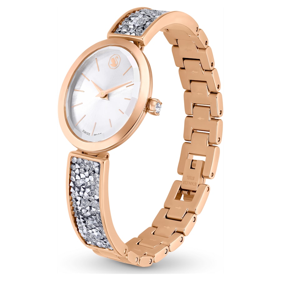 Montre Femme Crystal Rock Oval Or Rose – Swarovski