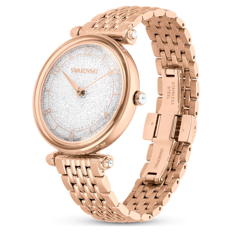 Montre Femme Crystalline Wonder Acier Or Rose – Swarovski
