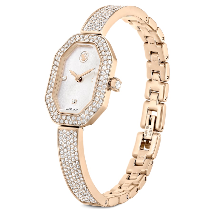 Montre Femme Dextera Bangle Acier Doré – Swarovski