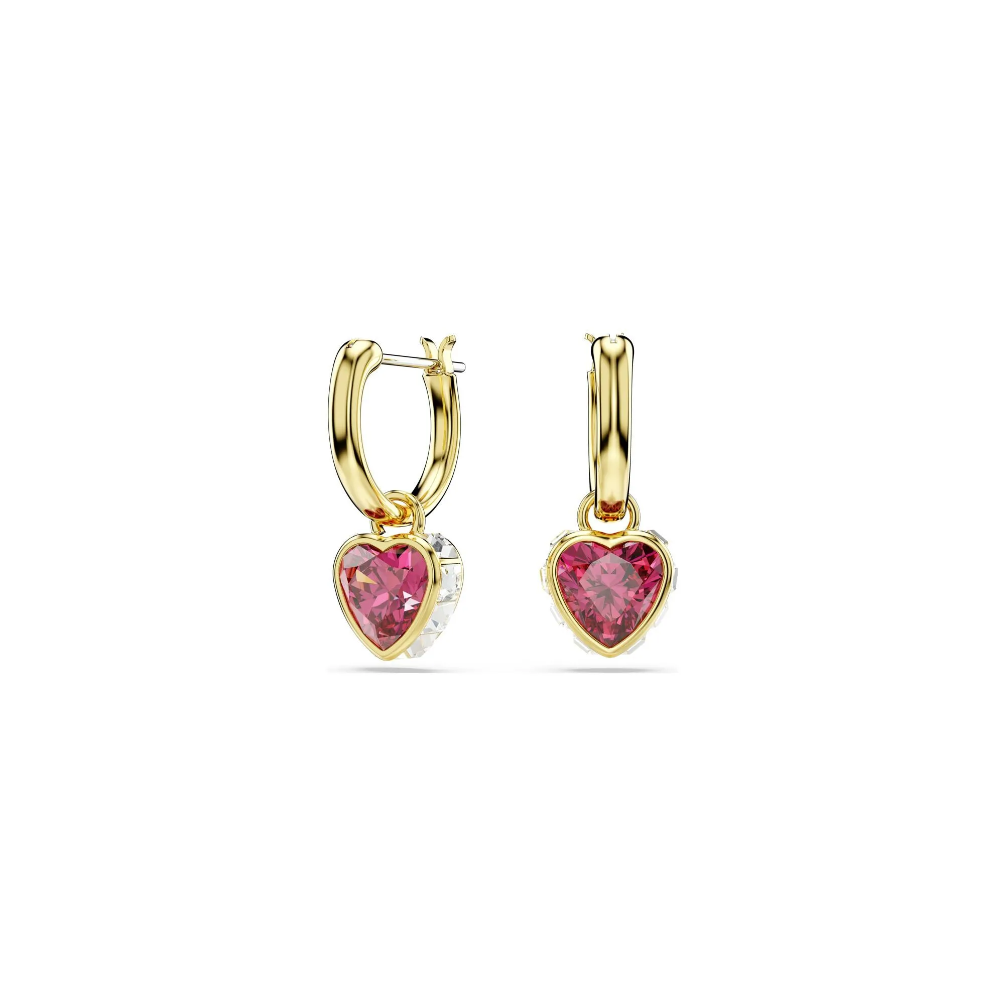 Achat Boucles d'oreilles Swarovski Chroma en métal doré, cristaux et oxyde de zirconium