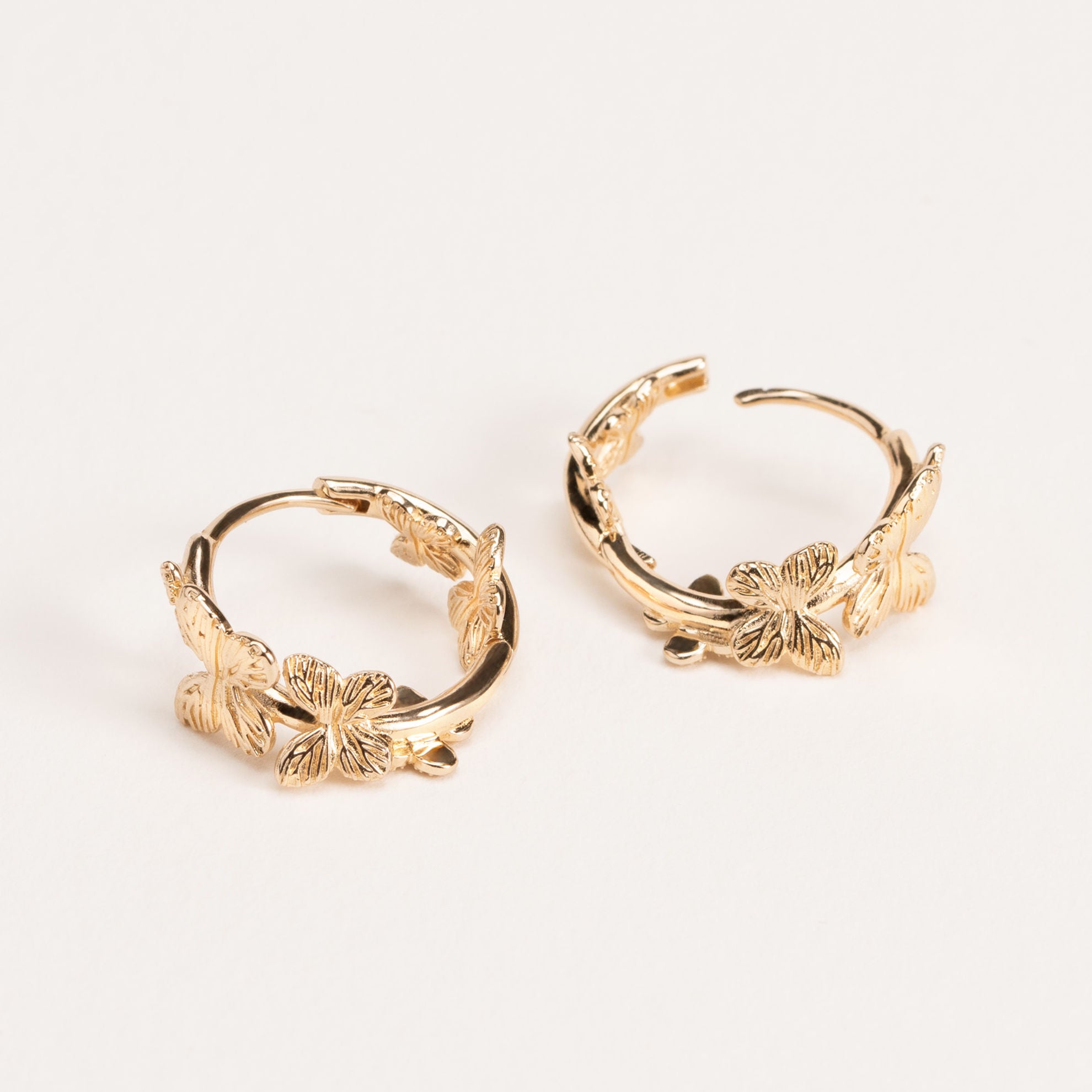 Scarlett - Créoles en Plaqué Or - Ana et Cha