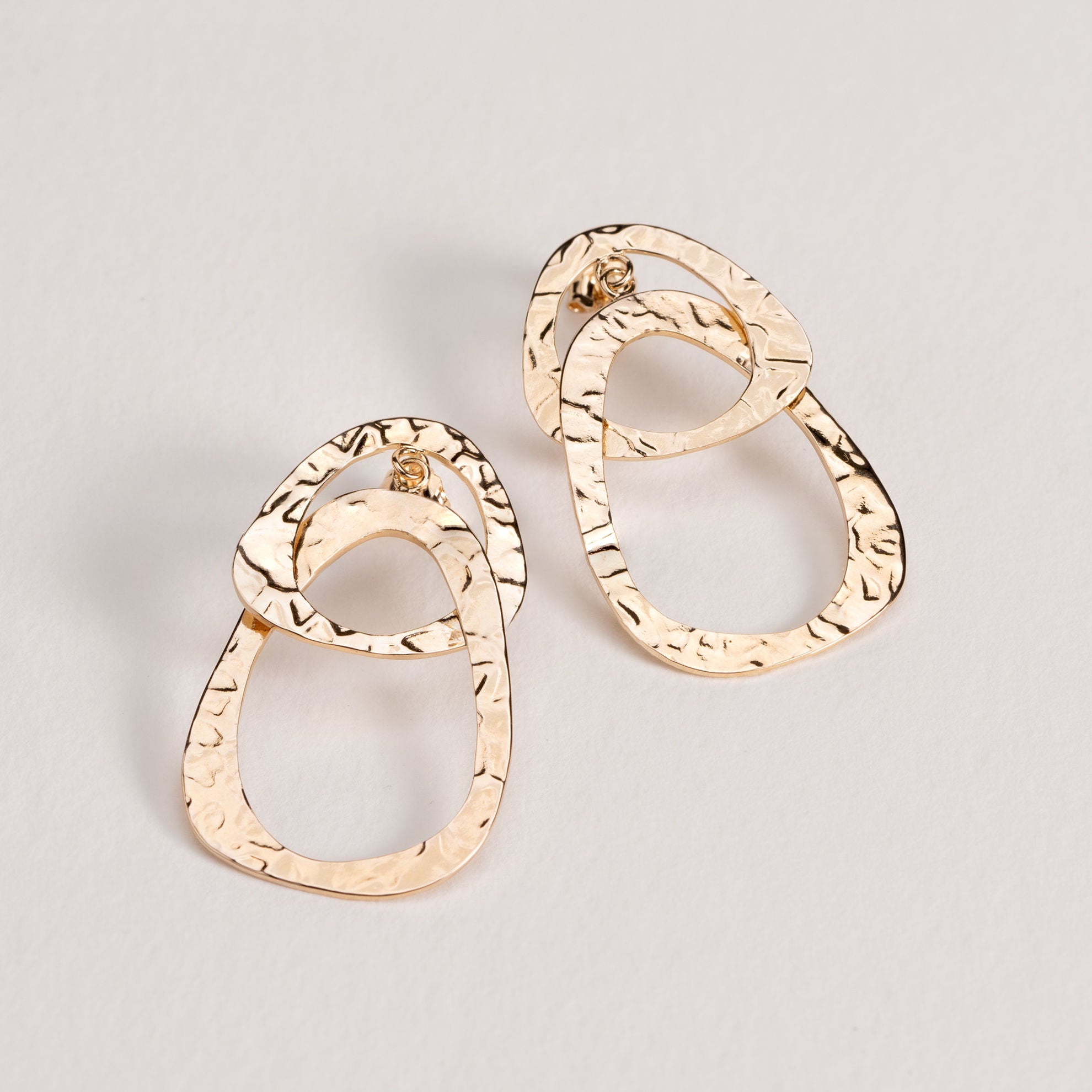 Vesper - Boucles d'oreilles en Plaqué Or - Ana et Cha