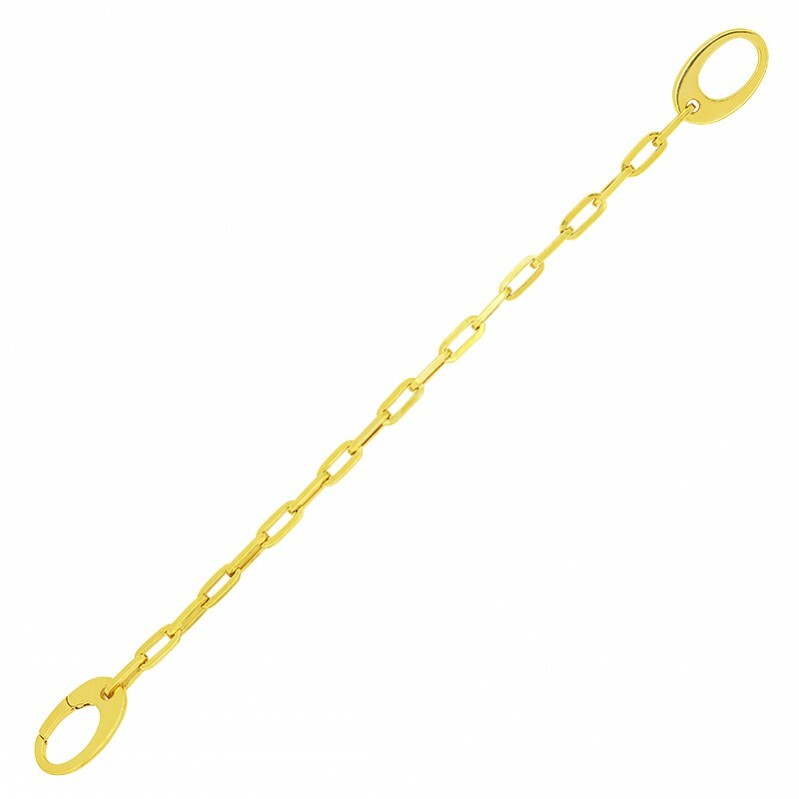 Achat Bracelet forçat longue or jaune