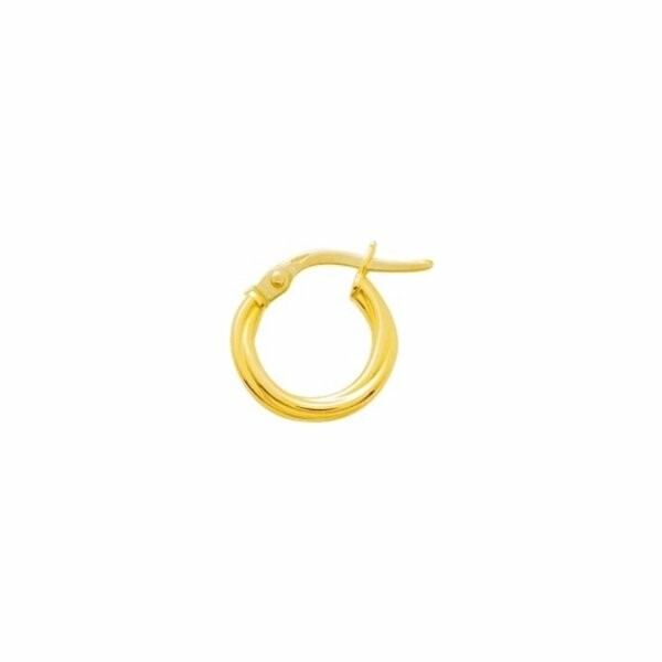 Achat Boucles d'oreilles créoles en or jaune, diamètre 8mm
