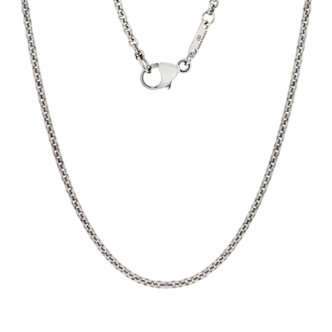 Chaîne Tournaire mailles forçat en argent