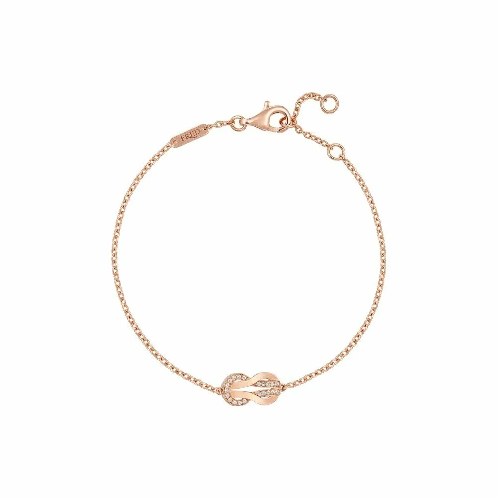 Chance Infinie Bracelet FRED Chance Infinie PM en or rose et diamants